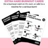 Arena Strength Booty Fitness Workout Cards- Instructional Fitness Deck for Booty Band Workouts, Beginner Fitness Guide for Resistance Band Training Exercises at Home. Includes Workout Routines. - Image 6