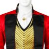 Adult Men Red Circus Ring Master Ringmaster PT Barnum Showman Costume Cosplay Uniform Party Tailcoat Jacket Suit - Image 4
