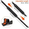 EZshoot Gun Sling 2 Point Sling with Swivels, Comfortable Neoprene Padded, Length Adjustable Rifle Sling for Outdoors Black - Image 2