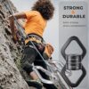YARKOR Swing Swivel, Safety Rotational Device Hanging Accessory, 30KN 360° Rotational Device for Web Tree Swing, Rock Climbing, Hanging Hammock, Aerial Dance - Image 7