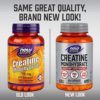 NOW Sports Nutrition, Creatine Monohydrate 750 mg, Mass Building*/Energy Production*, 120 Veg Capsules - Image 5