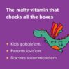 Renzo's Picky Eater Kids Multivitamin - Vegan Multivitamin for Kids with Iron, Vitamin C, and Zero Sugar, Dissolvable and Easy To Take Kids Vitamins, Cherry Flavored Childrens Vitamins [60 Melty Tabs] - Image 5