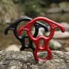 Bassizo 50KN Figure 8 Descender Rescue Figure with Bent Ears Belay Device Gear Equipment for Ring Rope Belaying Rappelling Rock Mountain Tree Climbing Training Outdoor Aerial Yoga - Image 7