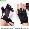 Trideer Pink Workout Gloves for Women - Lightweight Breathable Gym Weight Lifting Gloves for Exercise, Weightlifting, Fitness, Training, Climbing, Cycling and Rowing - Image 5