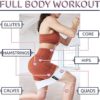 FITLUV Fabric Booty Bands for Thigh, Hip, Butt and Leg Workouts. Set of 5 Non Slip Cloth Exercise Resistance Bands. Best Home Gym Workout for Glutes. Portable Fitness Travel Accessories and Equipment. - Image 4