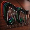 FresKaro 15kn Heavy Duty Wiregate Carabiners - for Camping Hiking or Hammocks - Aluminium Caribeaners for Backpacking and Dog Leash - Choice of Color Black, Blue, Green, Red - Image 6