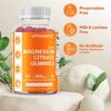 Vitamatic Magnesium Citrate Gummies 600mg per Serving - 60 Vegan Gummies - Promotes Healthy Relaxation, Muscle, Bone, & Energy Support (60 Gummies (Pack of 1)) - Image 5