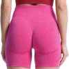 Aoxjox Contour Seamless Shorts for Women High Waist Workout Shorts Gym Biker Shorts Booty Running Yoga Shorts 5" - Image 4