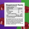vitafusion Extra Strength Biotin Gummy Vitamins, Blueberry Flavored Biotin Vitamins for Hair, Skin and Nails, 100 Count - Image 9