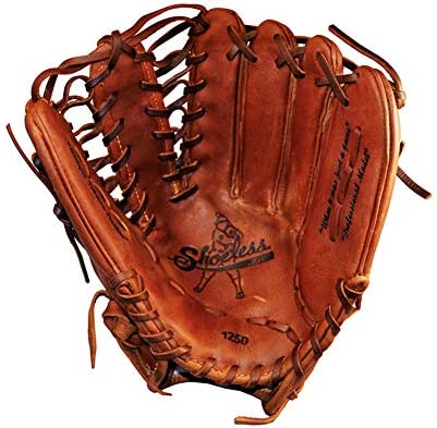 SHOELESS JOE 12 1/2" Proffesional Series 6 Finger Baseball Glove