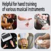 Finger Exerciser (Hand Grip Strengthener),Finger-Piston System,Finger Trainer,Hand Grip Strength Trainer for Guitar,Piano,Athletes,Musicians & Physical Therapy - Image 4