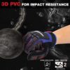 WORKPRO Heavy Duty Work Gloves, Synthetic Leather Mechanic Gloves, Impact Working Gloves, PVC Protection, Touch Screen - Image 3