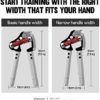 GD IRON GRIP Hand Grip Strengthener (Grip Strength Trainer) Premium Forearm Strengthener (EXT.80 - 55~176lbs, With Handle Extensions and Pinch Grip Set) Adjustable Hand Gripper for Grip Strength - Image 4