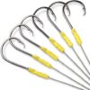 Rodeel 24pcs/12pcs/6pcs Wire Leader Hook Rigs Single Hook/Double Hook Nylon Coated Fishing Wire Leader Fishing Lure Rig for Saltwater Freshwater 6 Sizes… - Image 8