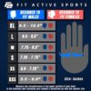 Fit Active Max Grip Weightlifting Workout Gloves | Strongest Grip, Leather Palm for Callus, Blister Prevention | Lightweight, Breathable, Non Slip | Powerlifting, Fitness Training, Biking & More - Image 2