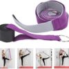 Yoga Belt, mprove Leg Waist Back Flexibility Aerial Yoga Strap Home Workout Yoga Fitness Stretching Strap for Home - Image 4