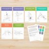 WorkoutLabs Yoga Cards II – Intermediate: Professional Visual Study, Class Sequencing & Practice Guide Vol.2 · Plastic Yoga Flash Cards/Yoga Deck with Sanskrit - Image 3