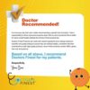 Doctors Finest Vitamin C Gummies for Kids, Vegan, GMO Free & Gluten Free, Great Tasting Orange Flavor Pectin Chews, Kids Dietary Supplement, 120 Jellies [60 Doses] - Image 5