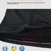 PISIQI Knee Compression Pads Long Leg Sleeve Brace Protection for Basketball, Football & Volleyball (2 Sleeves) - Image 5
