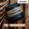 RAW NUTRITION Creatine Monohydrate Powder Unflavored | Micronized Creatine Monohydrate Supplement Helps Workout Performance, Build Muscle & Strength | Creatine for Men & Women, 150g (30 servings) - Image 4