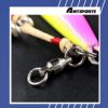 AMYSPORTS Ball Bearing Fishing Swivels Stainless High Strength Bearing Swivels Fishing Barrel Ball Fishing Swivel Freshwater Saltwater Connector Accessories - Image 7