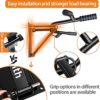 MasiStranth Multifunctional Wall Mounted Pull Up Bar, Foldable Chin Up Bar for Crossfit Training, Home Gym Workout Strength Training Equipment With Pull Up Bands - Image 6