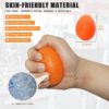 Stress Relief Balls for Adults, 3*2.2 Inch Hand Squeeze Balls Grip Strengthener, Large Hand Squeeze Ball for Physical Therapy, Arthritis Hands Recovery - Image 2
