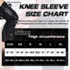 COOLOMG Basketball Knee Pads for Youth Kids 1Pair Long Padded Knee Sleeves Wrestling Compression Leg Sleeves - Image 4