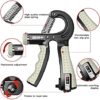 Counting Hand Grip Strengthener 2 Pack,Hand Grip Strengthener with Adjustable Resistance 22-132Lbs (10-60kg), Hand Exerciser with Non-Slip Gripper, Perfect for Muscle Building and Injury Recovery for Athletes - Image 2