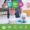Orgain Organic Protein + Superfoods Powder, Creamy Chocolate Fudge - 21g of Protein, Vegan, Plant Based, 6g of Fiber, No Dairy, Gluten, Soy or Added Sugar, Non-GMO, 2.02 Lb - Image 3