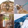 10PCS Carabiner Caribeaner Clip,Extra Large 4" Aluminum Carabeaner Keychain Hook,Spring Snap Key Chain Clip - Image 7