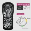 Yoga Socks Non Slip Skid Socks with Grips Pilates Ballet Barre Socks for Women - Image 6