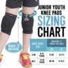 Bodyprox Volleyball Knee Pads for Junior Youth, 1 Pair Unisex (8-13 Years) - Image 3