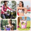 UTEBIT Workout Gloves for Women, Fitness Breathable Exercise Gloves for Weightlifting, Training, Fitness, Hanging, Pull ups, Weight Lifting Gloves with Microfiber Fabric and Non-Slip Silicone. - Image 7