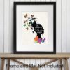 Inspirational Wall Art Decor - Positive Quote Home Decoration - Motivational Encouragement Gifts for Women -8x10 Poster for Girls or Teens Bedroom, Living Room, Bathroom, Office - Floral Butterflies - Image 3