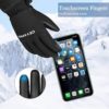 Cevapro Ski Gloves for Kids Winter Warm Gloves Non-Slip Waterproof Snow Gloves Outdoor Sports for Boys Girls - Image 5