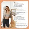 syrinx Biker Shorts for Women with Pockets - High Waist Tummy Control Compression Workout Running Yoga Shorts - Image 4
