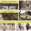 DOHOO Bodyweight Resistance Trainer Kit, Home Gym Strength Training Straps Outdoor Fitness Training Set - Image 4