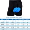 Ohuhu Padded Bike Shorts for Men 3D Padding Mens Cycling Biking Underwear - Image 6