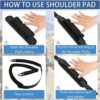 AOOK Paracord Sling with Shoulder Pad and QD Sling Swivel Mounts, 2-Point QD Sling - Image 4