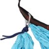 Aerial Yoga Swing Set, COLFULINE Yoga Swivel Swing Flying Hammock, High Strength 210T Nylon Fabric Yoga Sling Inversion Swing for Gym Home Fitness with Ceiling Anchors, Large Load Capacity - Image 9