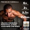 SHIFTED Premium Pre Workout Powder - Caffeinated Powdered Drink Mix with Creatine, L-Citrulline, Taurine, & L-Tyrosine - All-in-One Energy Drink Mix for Power, Endurance & Focus - (Tropical) - Image 4