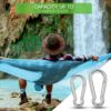 Marine Grade 316 Marked Stainless Steel Carabiner Clips, Heavy Duty Spring Snap Hooks for Gym, and Outdoor Activities - Image 8