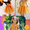 4 Pcs Animal Costume for Halloween Kids Party Costume Set Includes Tutu Headband Ears Bow Tie and Tail for Cosplay - Image 6