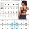 RUNNING GIRL High Impact Sports Bras for Women,Racerback Bra Workout Crop Tops for Women - Image 6