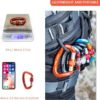 CAMNAL Heavy Duty Carabiner UIAA Certified Locking Carabiner 25KN (About 5620 lbs) Screw Lock Carabiner D Shape Carabiner Clip for Rock Climbing, Mountaineer, Aerial Work - Image 4