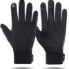 LERWAY Winter Warm Gloves, Thermal Black Warm Gloves for Men Women Waterproof Touchscreen Non-Slip Freezer Gloves for Driving, Cycling,Hiking,Skating - Image 9