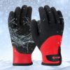 Waterproof Insulated Thermal Work Gloves - KG140W, Acrylic Thermal Lining and Full Hand Latex Coated Ultra-Fine Crinkle Grip - Image 2
