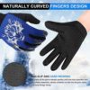4 Pairs Kids Cycling Gloves Boys Girls Youth Full Finger Bike Gloves Children Mountain Bicycle Gloves Warm Child Sport Gloves Non-Slip Toddler Fishing Gloves for Outdoor Sport Riding Climbing Football - Image 4