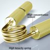Adomove 3Pack 100+150+200LB Gold Metal Heavy Hand Gripper Set No Slip Heavy-Duty Grip Strengthener with Gift Box, Great Wrist & Forearm Hand Exerciser, Home Gym, Hand Gripper Grip Strength Trainer - Image 3